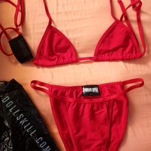 NEW Dolls Kill Bra/Underwear set